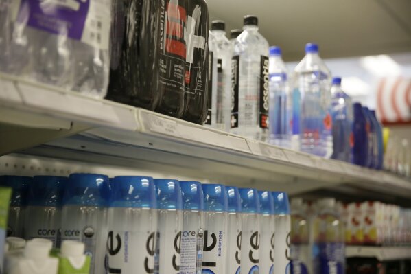 Plastic bottles sales banned at San Francisco airport AP News